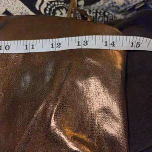 Zara Metallic Bronze Tube Top Sz S thumbnail 4