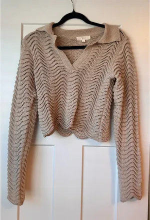 Klesis bohemian tan long sleeve thumbnail 1