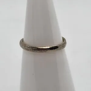 Sterling Silver Plain Band Ring (2) thumbnail 2