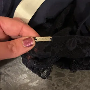 Gilly Hicks by Hollister Lace Bralette in Navy Blue - size xxs thumbnail 7