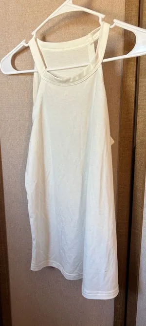 FINAL MARKDOWN Unique Women's White Tank Top small thumbnail 1