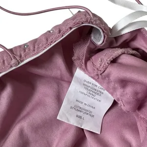 Windsor Pink Mesh Ruched Rhinestone Bodycon V-Neck Dress Party Large | 16-9 thumbnail 7