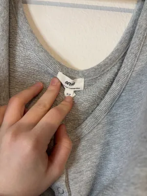 Grey Aerie Comfy Top Ribbed  thumbnail 3