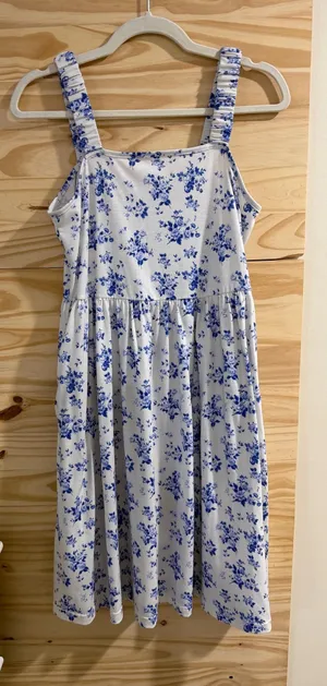 Floral dress Blue Size L thumbnail 1