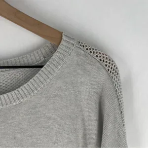 Lululemon Well‎ Being Sweater Heathered Vapor Dolman Sleeve Perforated Back thumbnail 4