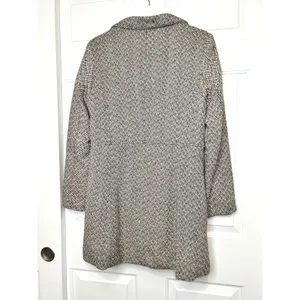 Last Kiss Herringbone Pea Coat‎ XL Wool Blend Mid Length thumbnail 4