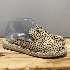 Dolce Vita giraffe print espadrilles mules A14‎ thumbnail 4