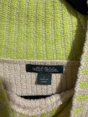 Wild Fable Mock Turtleneck Cropped Sweater thumbnail 3