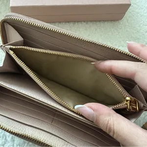 Miu Miu Blush Pink Leather Wallet with Bow thumbnail 7