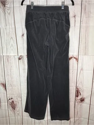 Lululemon Scuba Mid Rise Wide Leg Pant Velvet Cord Black thumbnail 3