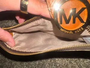 Crossbody Michael Kors Purse Brown thumbnail 4