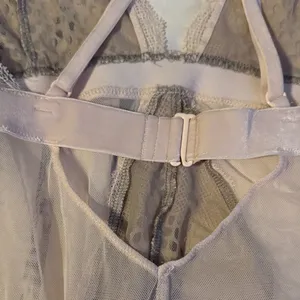 Victorias Secret Lace Animal Print Bodysuit in Light Pink thumbnail 7