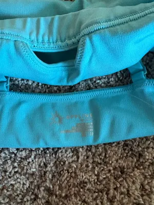 Blue Aerie Bra thumbnail 3