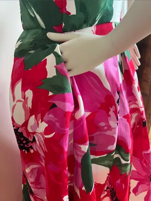 B. Smart Floral Prom Dress - Spaghetti Straps quinceañera with crinoline thumbnail 4