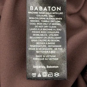 Aritzia Babaton Contour Squareneck Long Sleeve Mini Dress XS Rich Brown Bodycon thumbnail 4