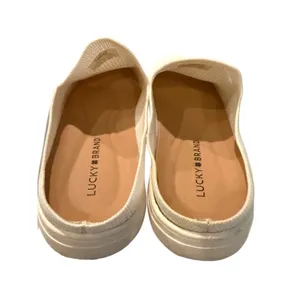 Lucky Brand Larlan Mule Slip On Knit Off White Womens Casual Capsule Wardrobe 10 thumbnail 8