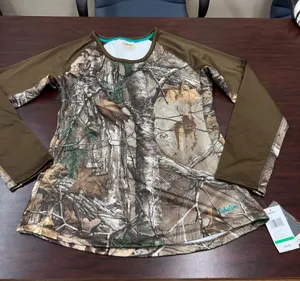 NWT Cabela’s Realtree Camouflage Long Sleeve Thermal Size Large thumbnail 1