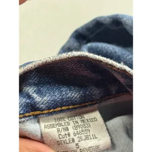 LEE Jeans Women's Flare Blue Denim Glitter Sparkle Style 5 Made‎ in Mexico thumbnail 8