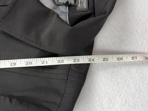 Worthington Works Zip Up Blazer Women’s 12 Black Biker Grunge Chic Nana Workwear thumbnail 7
