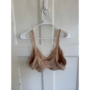 Aerie nude ribbed‎ wireless bra size xl thumbnail 4