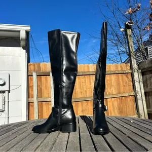 DV Dolce Vita Elyse‎ Over-The-Knee Buckle Block Heel Boot Size 6 thumbnail 2