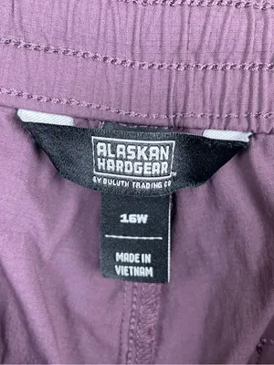 Duluth Alaskan Hardgear AKHG Women's Access Point Pull-On Shorts Size 16W Purple thumbnail 4