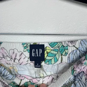 Gap Women's Floral Print Pull On Pants Sz S thumbnail 4