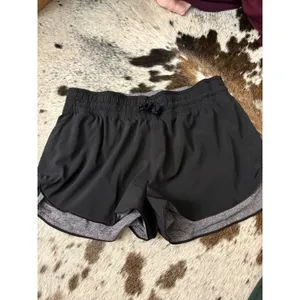 LULULEMON Choose A Side Short In Heather Lux Multi‎ Black / Black Size 10 thumbnail 5
