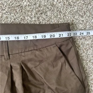 🦋 Old Navy Women's Brown Shorts High Rise Casual Neutral XXL Summer Vacation thumbnail 6