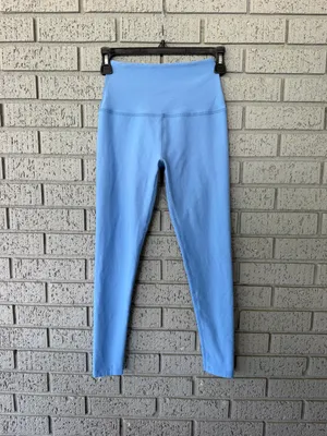Beyond Yoga Spacedye Caught In the Midi High Waisted Leggings Blue Heather XS thumbnail 5