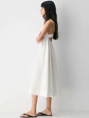 Aritzia Wilfred Encourage Poplin Cami Midi Dress thumbnail 4