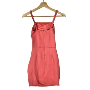 Revolve‎ By the Way Coral Cut Out Bodycon Mini Dress XS thumbnail 2