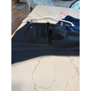 Aviator Nation bolt fleece jogger sweatpants black bolt women's small nwot thumbnail 4
