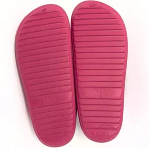 Zara Rubber Mules Sandals Clogs Sandals PINK Size 8/39 NEW thumbnail 6