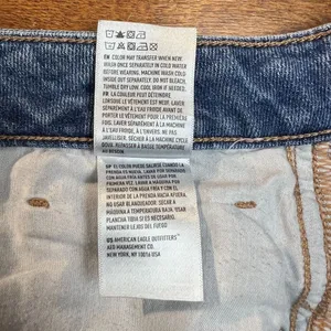 American Eagle Mom Jeans Womens 12 R Distressed‎ Light Blue Denim Casual thumbnail 15