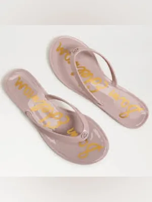 NEW sam edelman dean jelly sandal in rose dust SZ-11 thumbnail 2