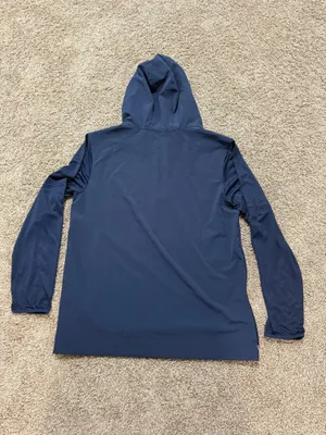 Nike windbreaker quarter zip navy blue  thumbnail 2
