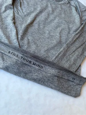 Lululemon Women’s Gray Long Sleeve Swiftly Tech 2.0 thumbnail 2
