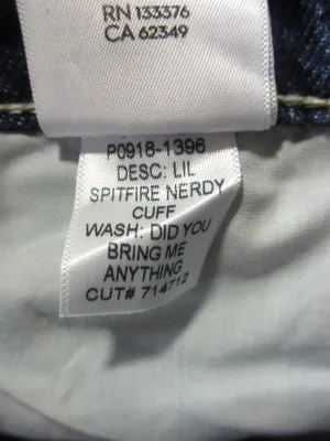 NWT Mother LIL Spitfire Nerdy Cuff in Did You Bring Me Anything? Slouchy Jean 28 thumbnail 11