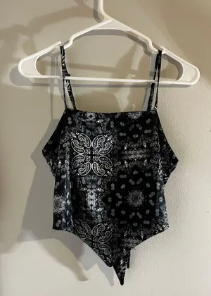 Bandana top Black Size M thumbnail 1