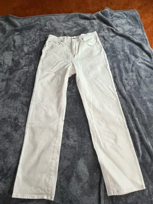 Madewell 90s Straight Women’s Jeans White Denim Size 28 High Rise thumbnail 5