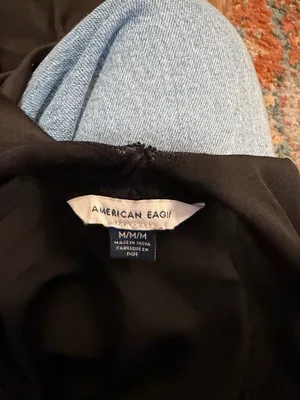 American Eagle Black Slip Dress thumbnail 3