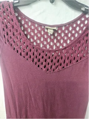 Women's Cape Juby Burgundy Midi Dress Size XS thumbnail 3