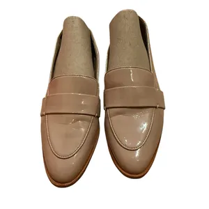 AEROSOLES Glossy Beige Loafers thumbnail 1