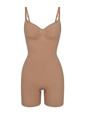 Skims MID THIGH BODYSUIT seamless sculpt small thumbnail 2