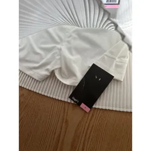 #2 New Womens GapFit Athletic Pleaded Stretchy Skort w/Inside Pocket White Small thumbnail 4