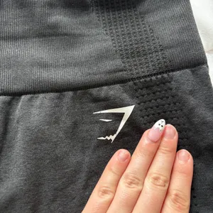 Gymshark Vital Seamless 2.0 Shorts Black High Waisted Athletic Workout thumbnail 2