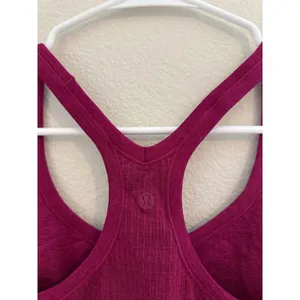 Lululemon Ebb to Street Tank Top Magenta Purple 8 thumbnail 4