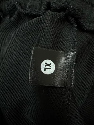 Mens Black Sweatpant Joggers Size X-Large thumbnail 4