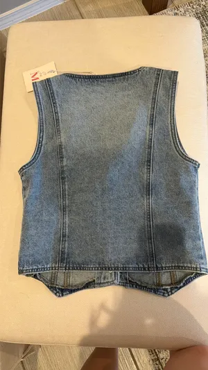 Denim vest Blue Size M thumbnail 2